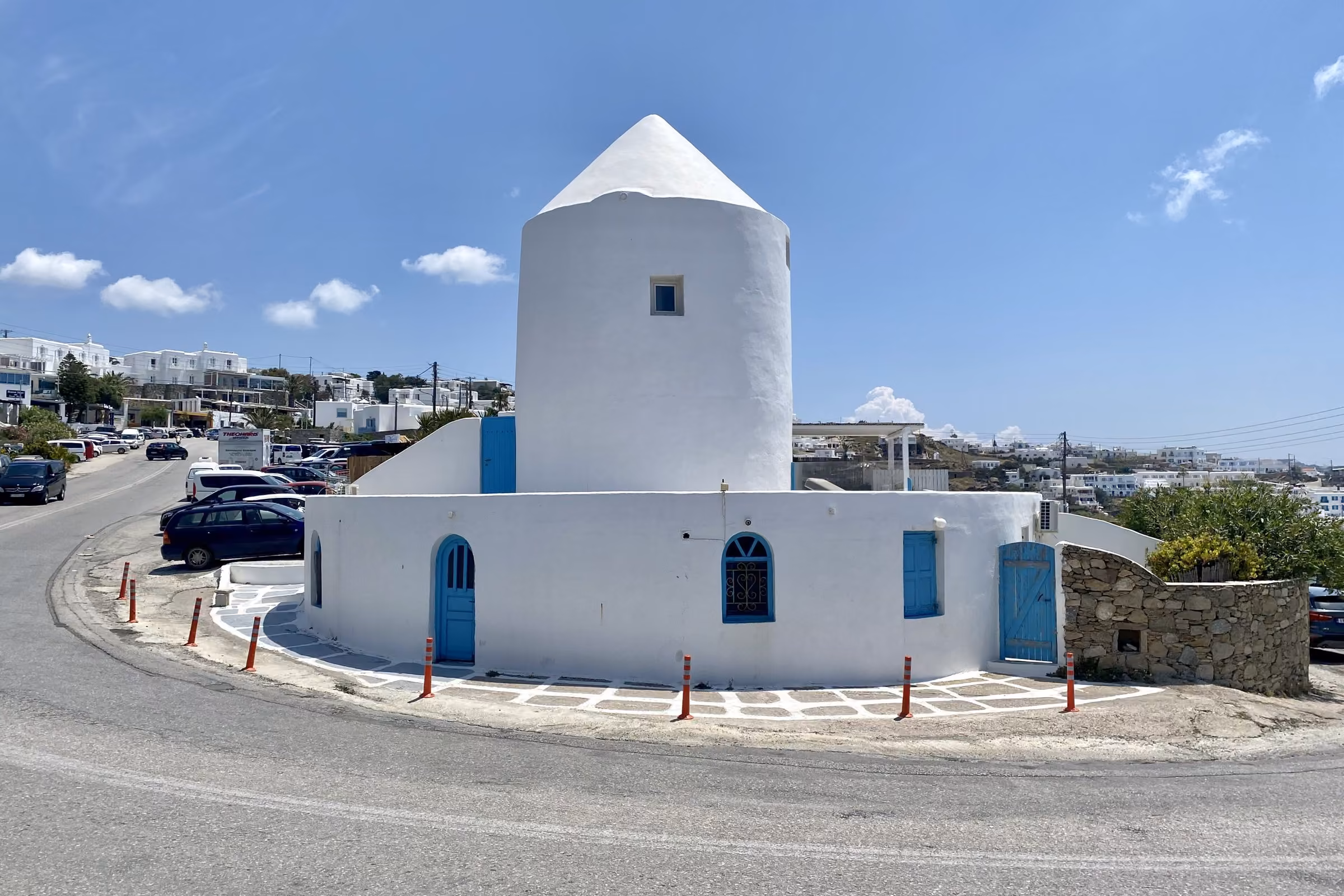 Mykonos skyline