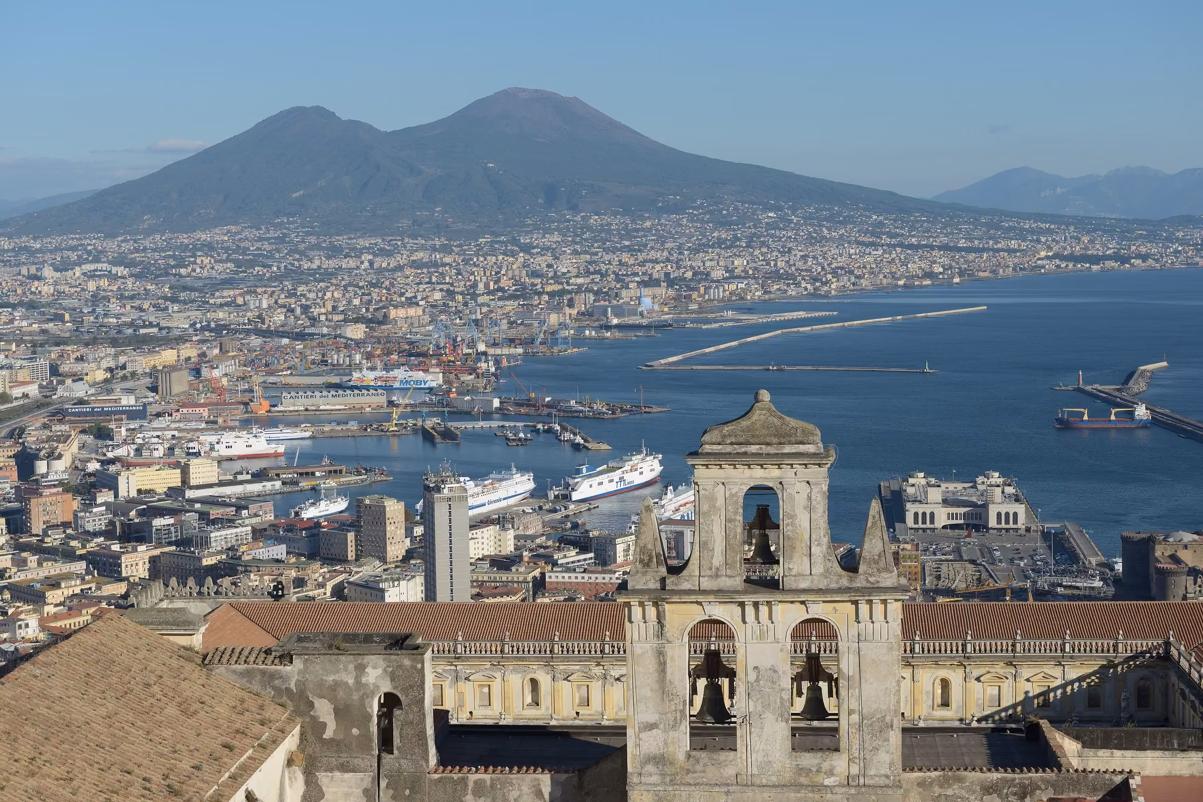 Naples skyline