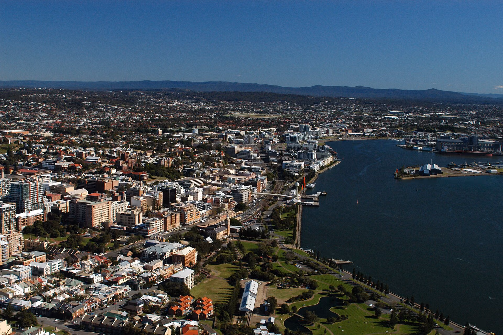 Newcastle skyline