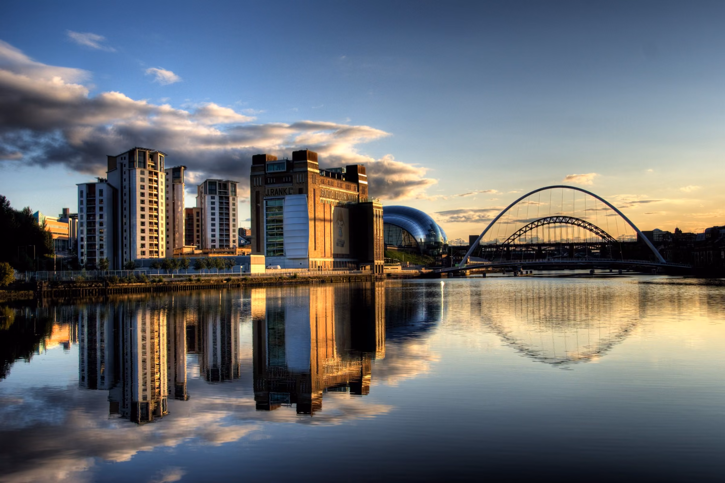 Newcastle skyline