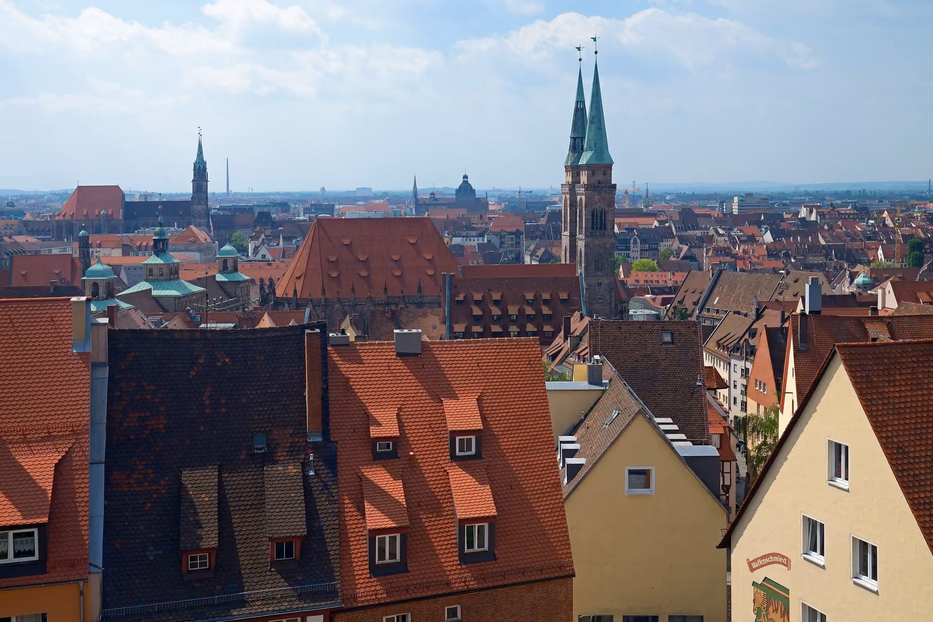 Nuremberg skyline