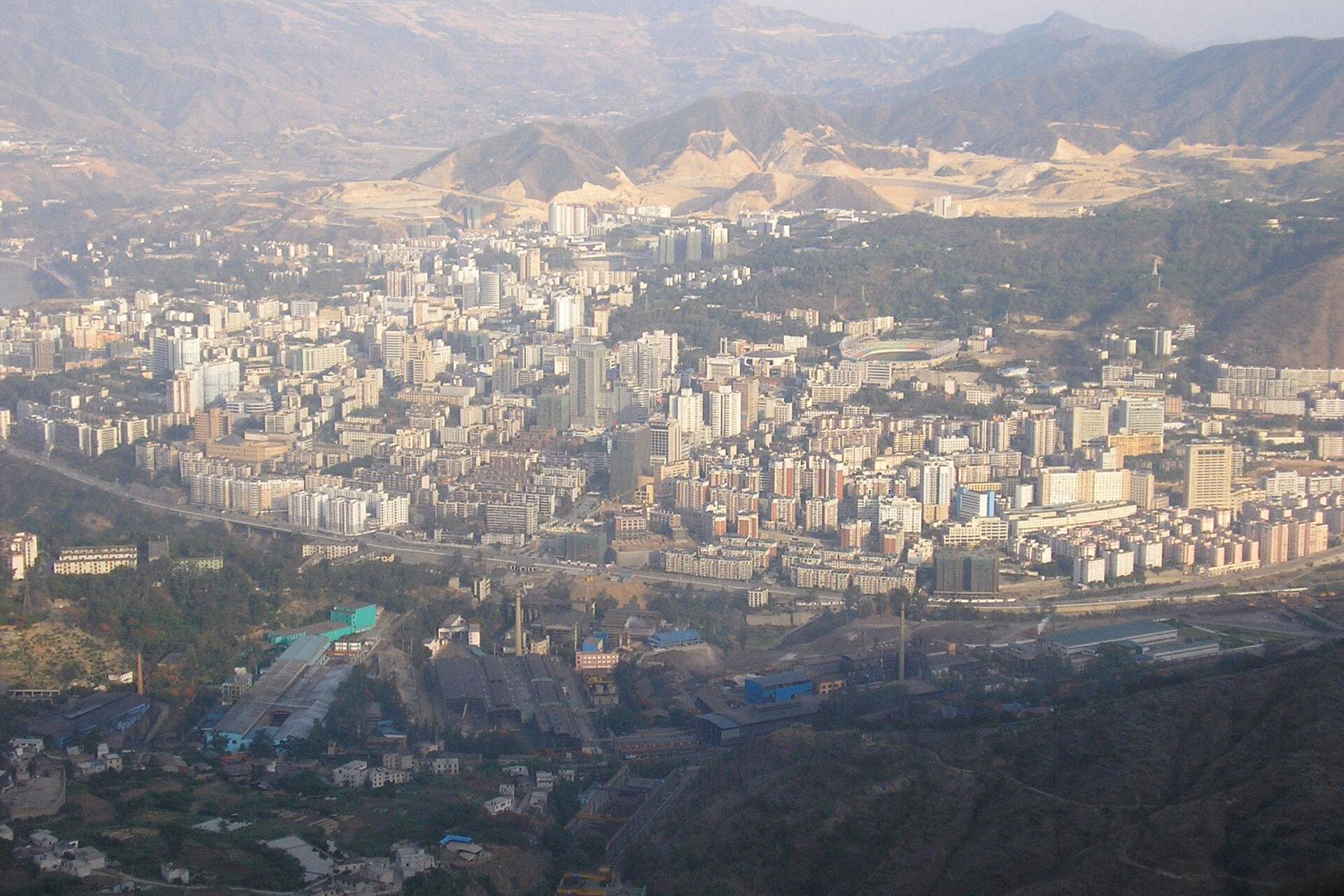 Panzhihua skyline