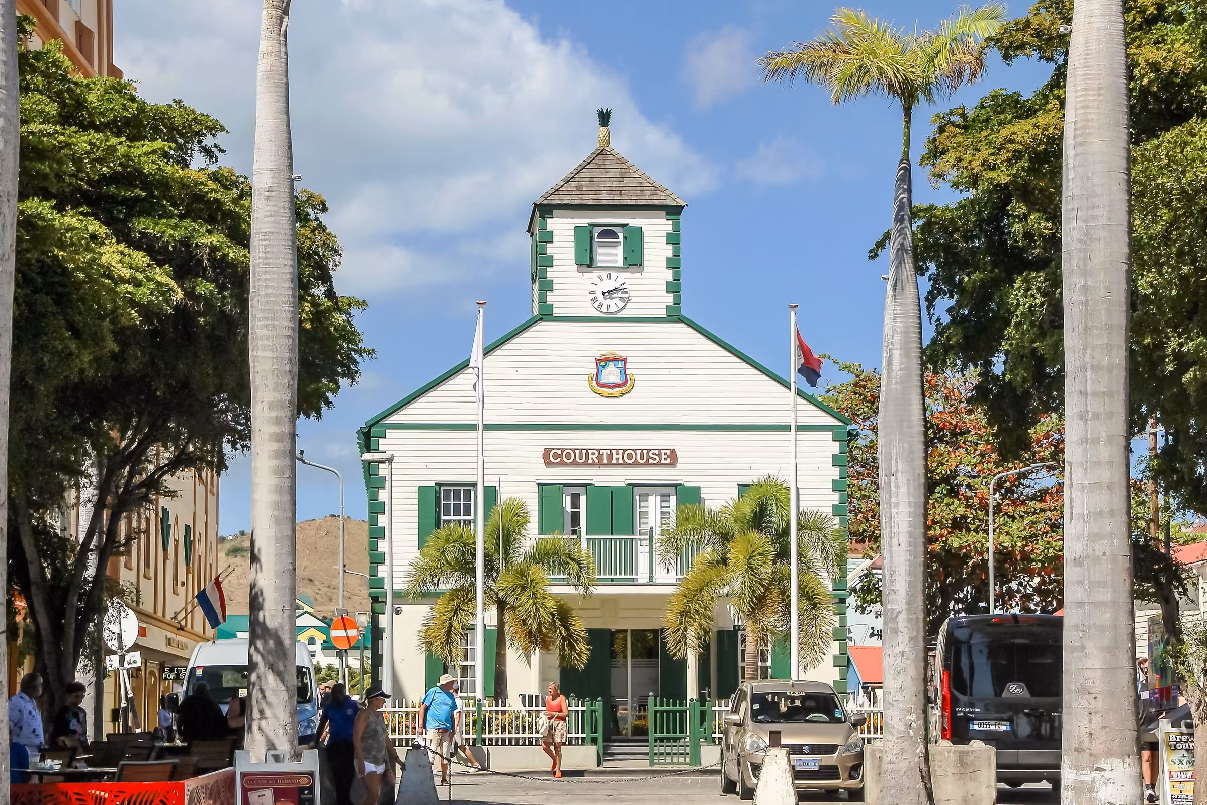 Philipsburg skyline