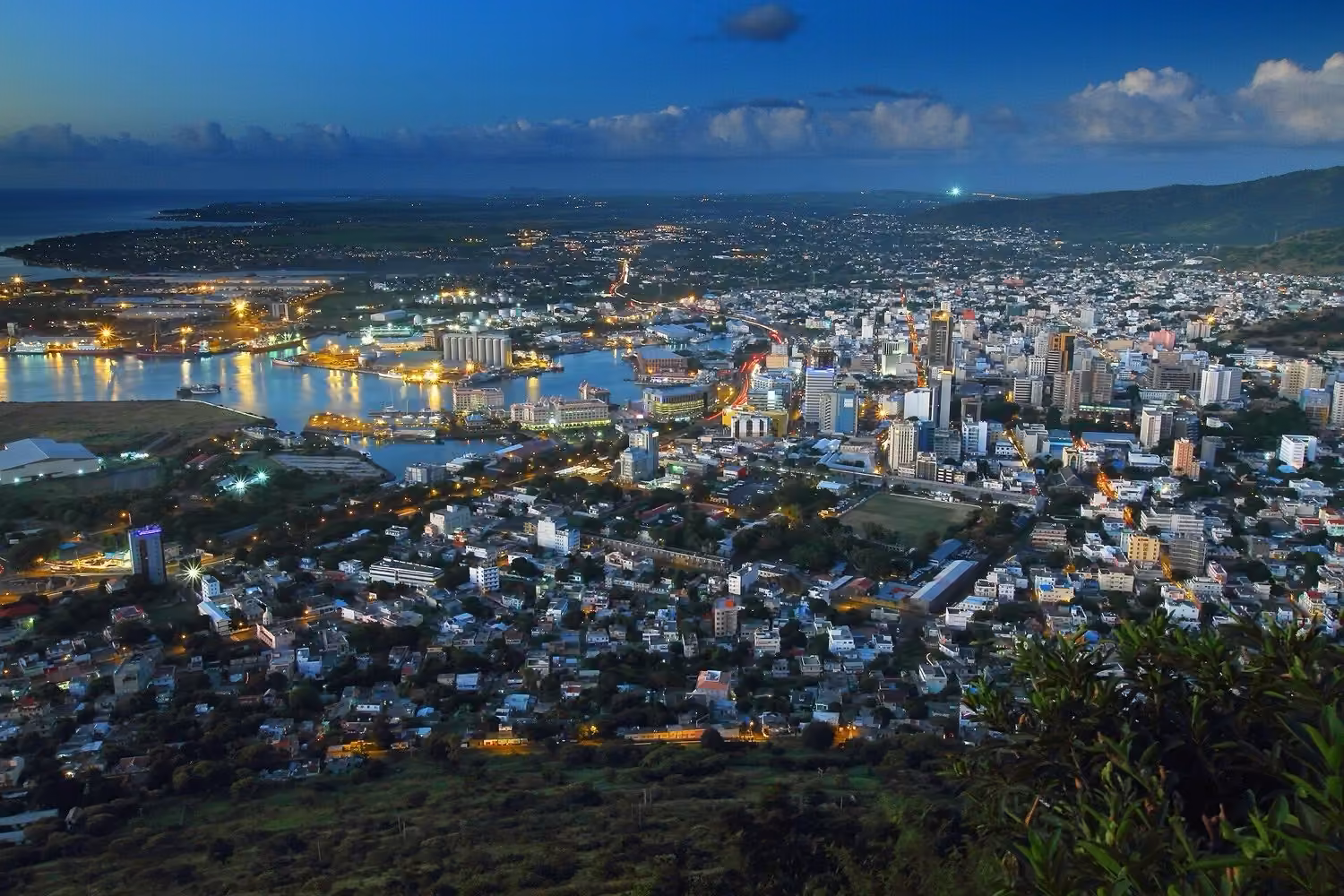 Port Louis skyline
