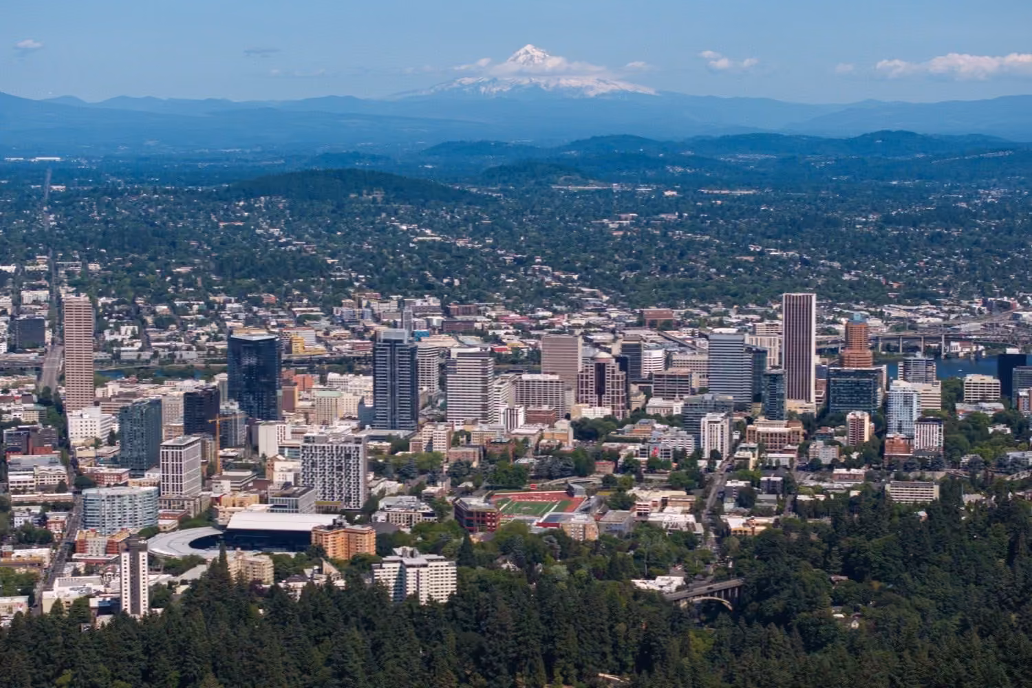 Portland skyline