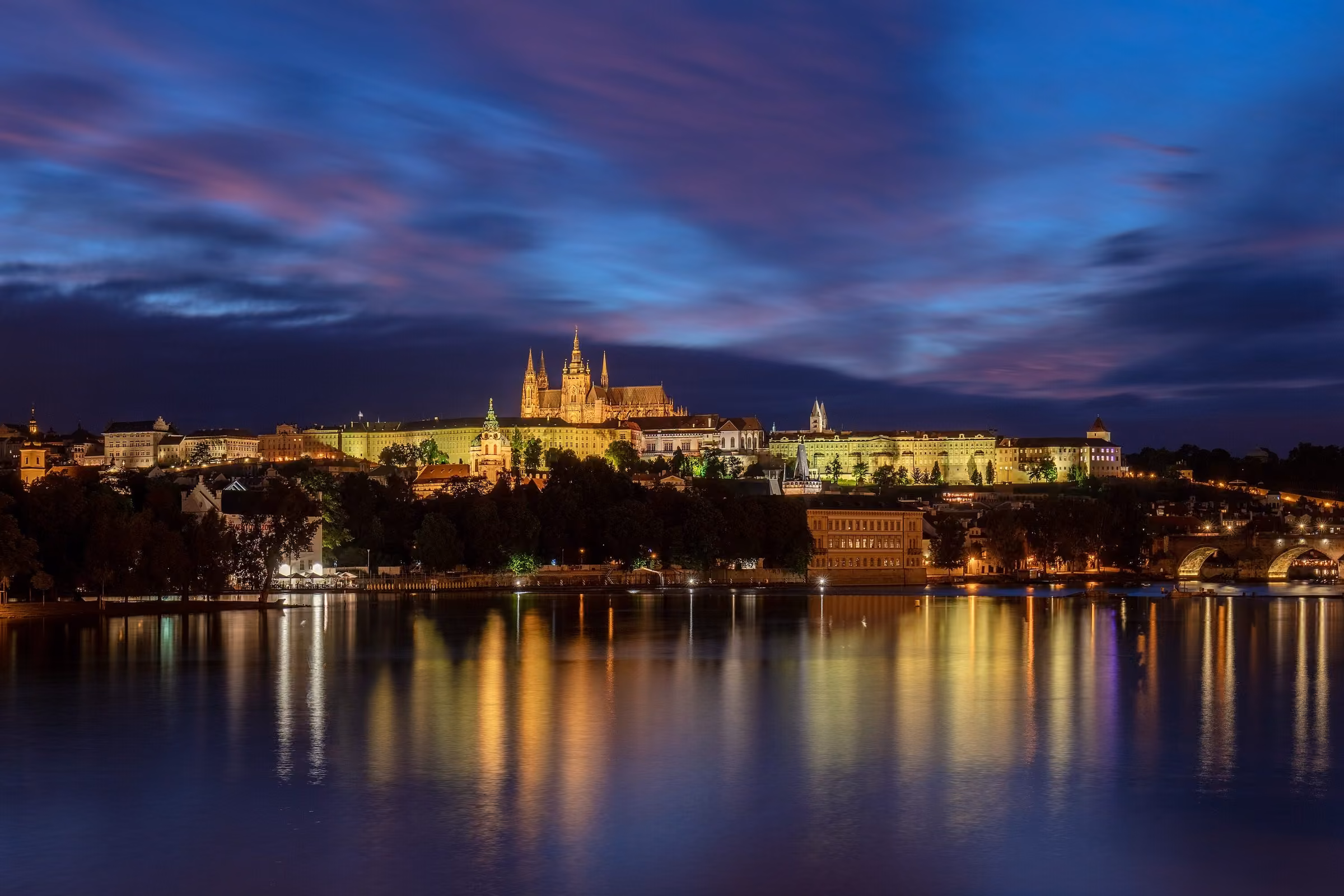 Prague skyline