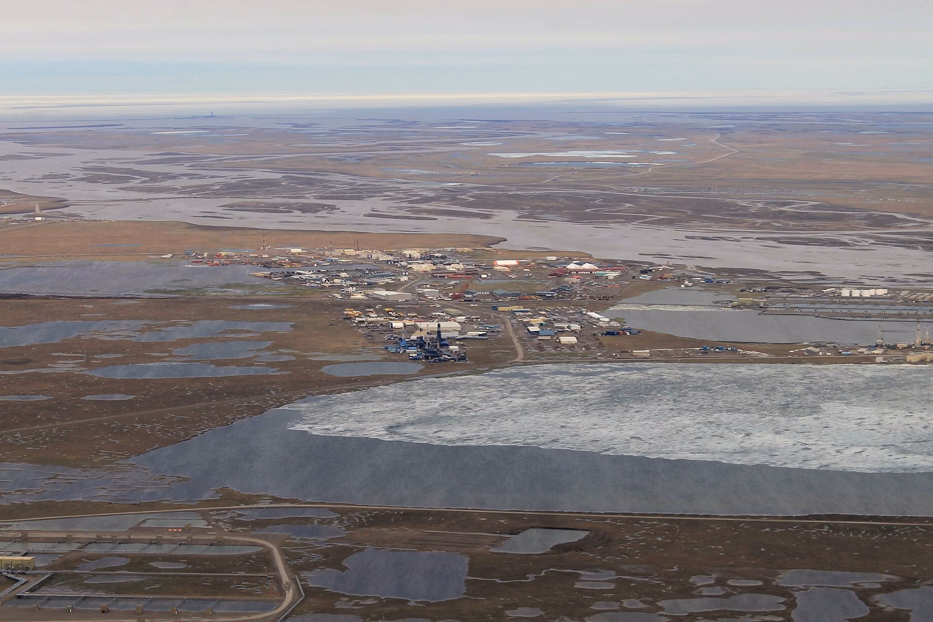 Prudhoe Bay skyline