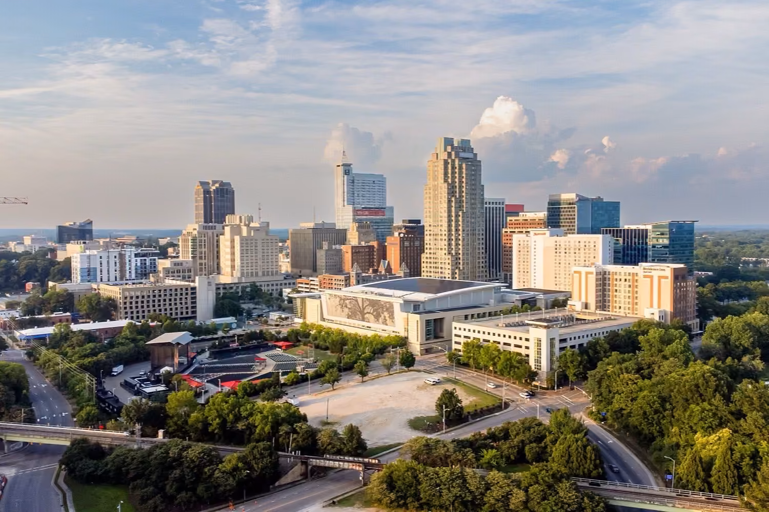 Raleigh skyline