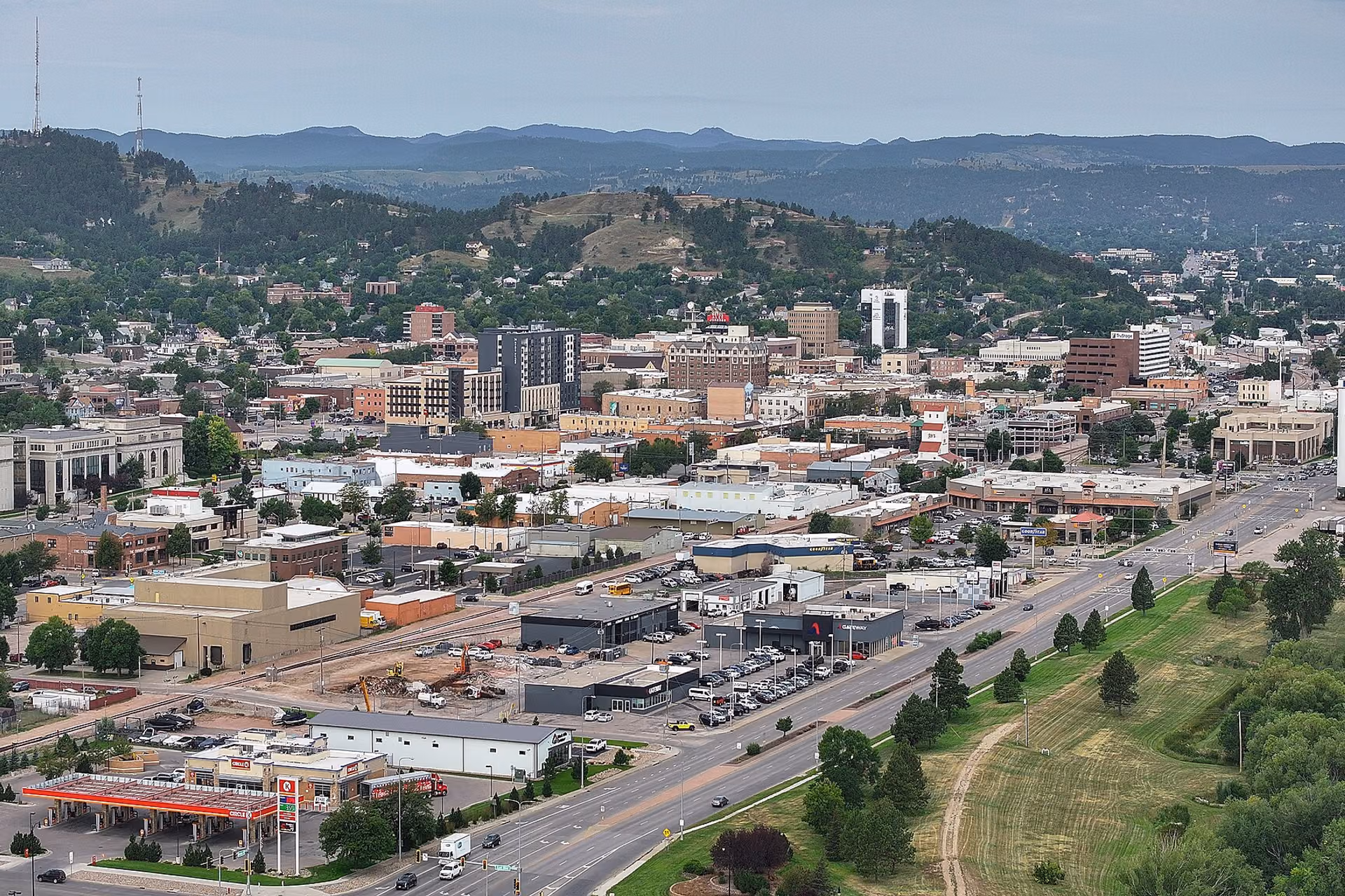 Rapid City skyline
