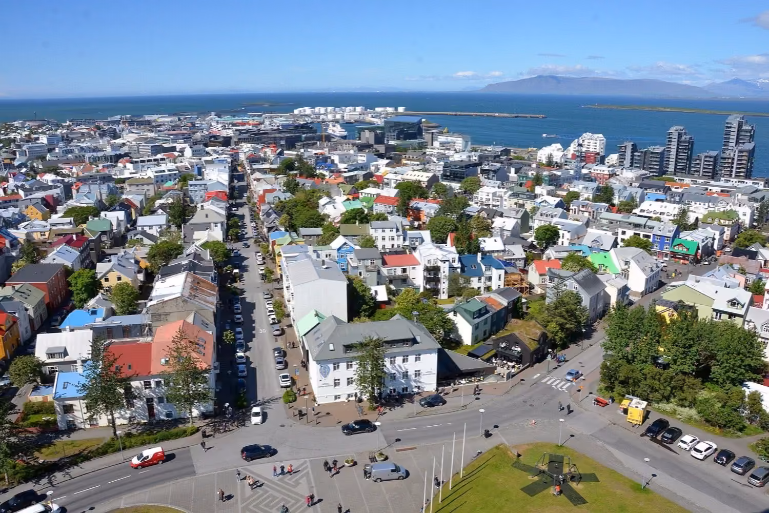 Reykjavik skyline