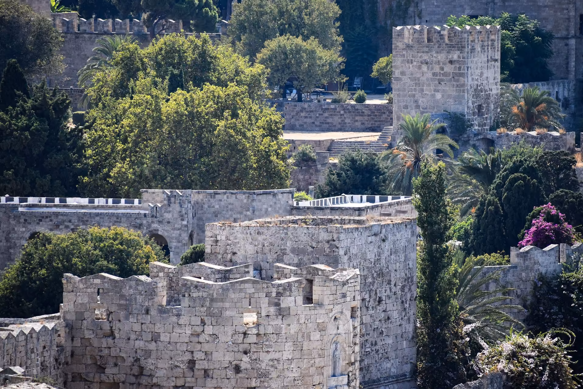 Rhodes skyline