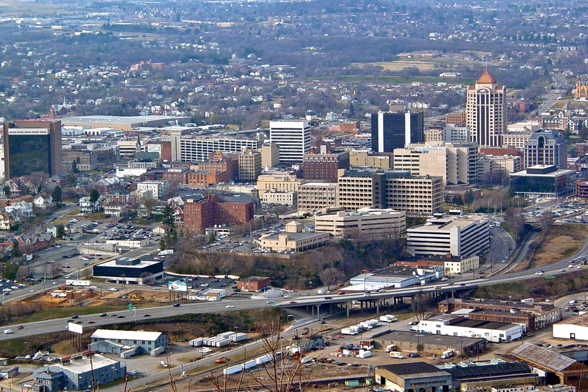 Roanoke skyline