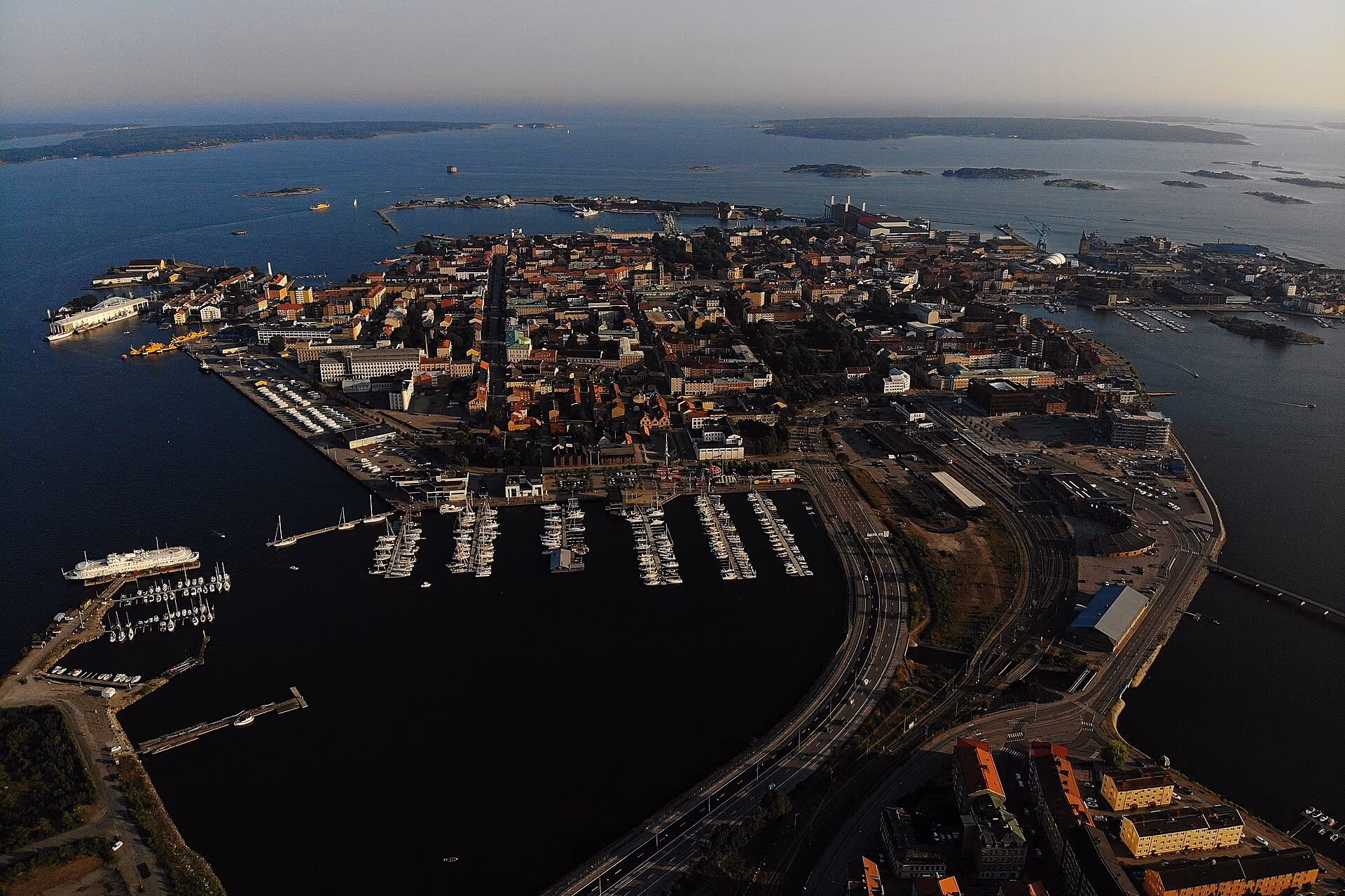 Ronneby Karlskrona skyline