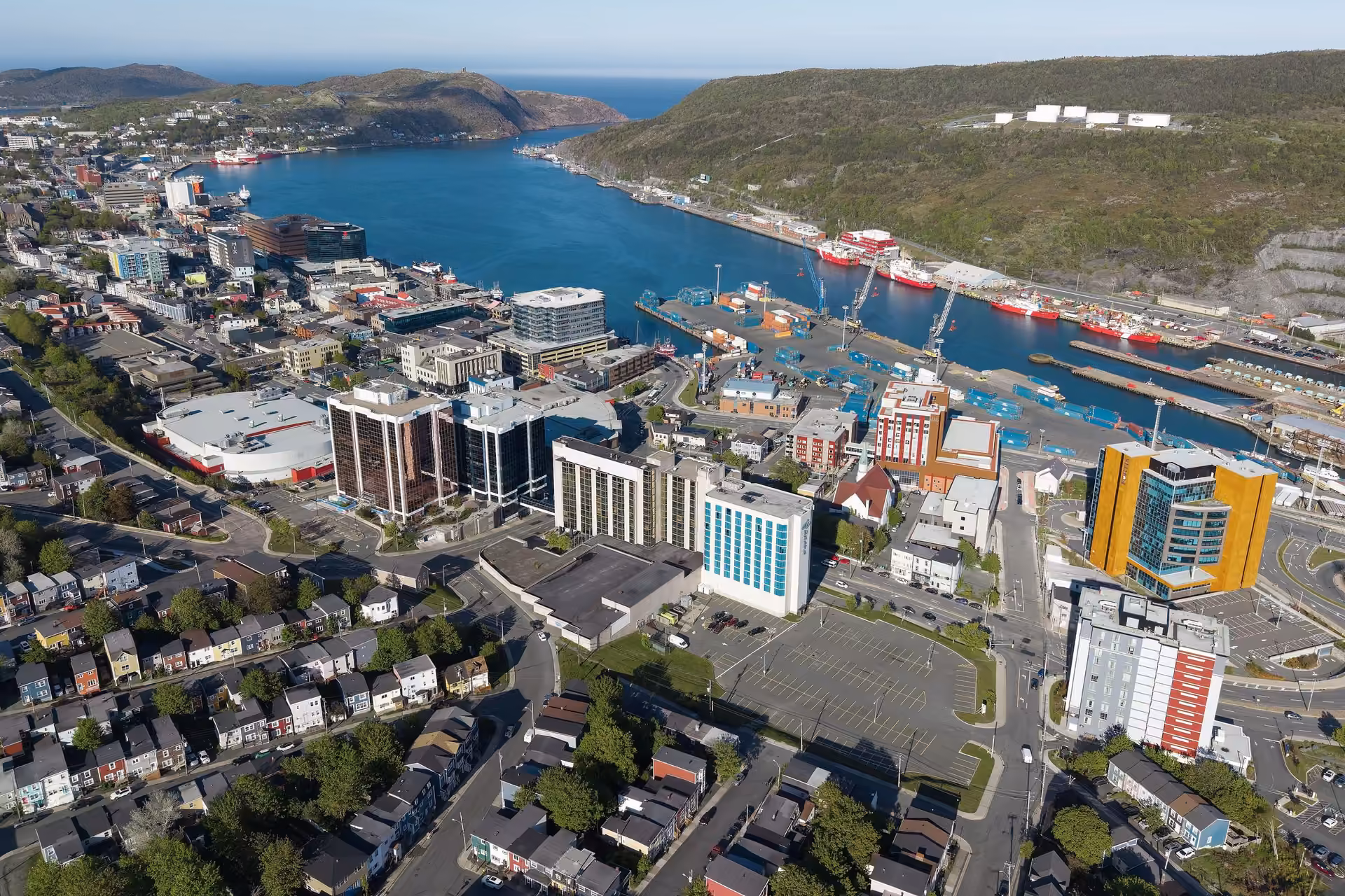 Saint John's skyline