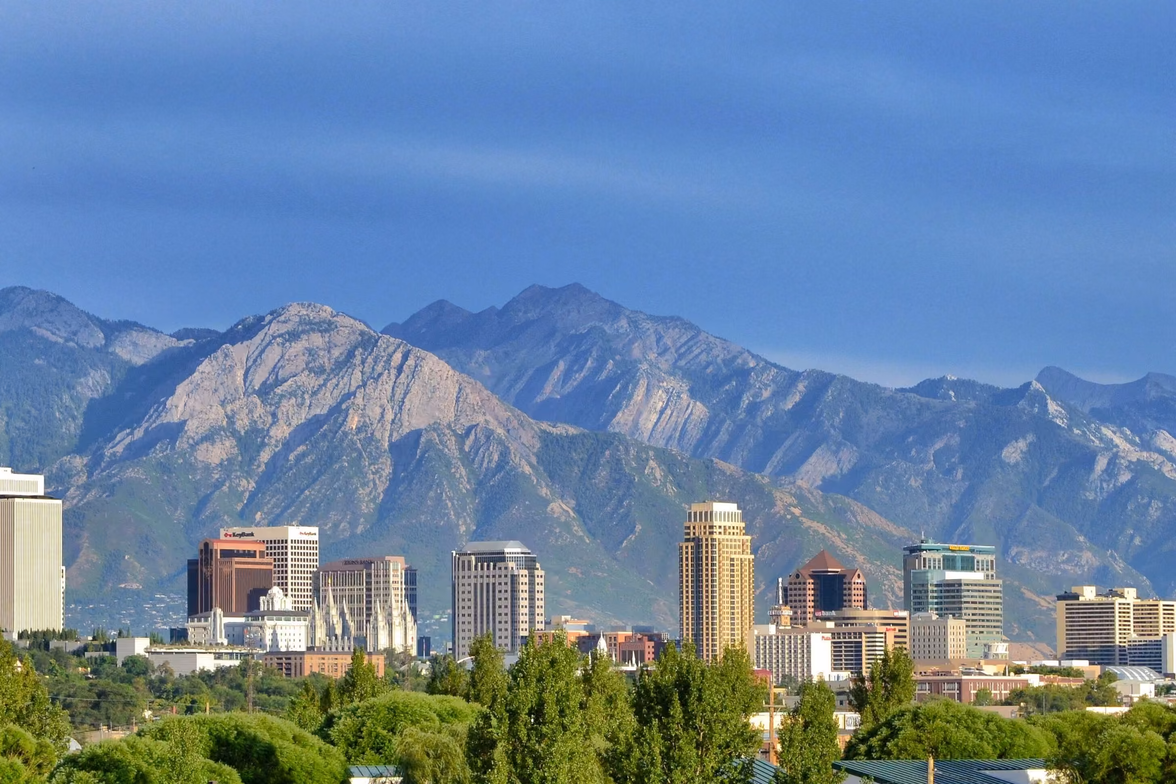 Salt Lake City skyline