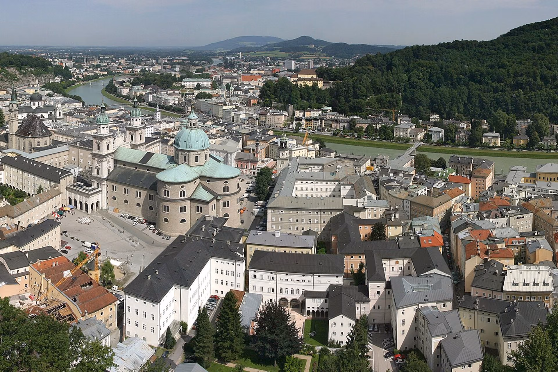 Salzburg skyline