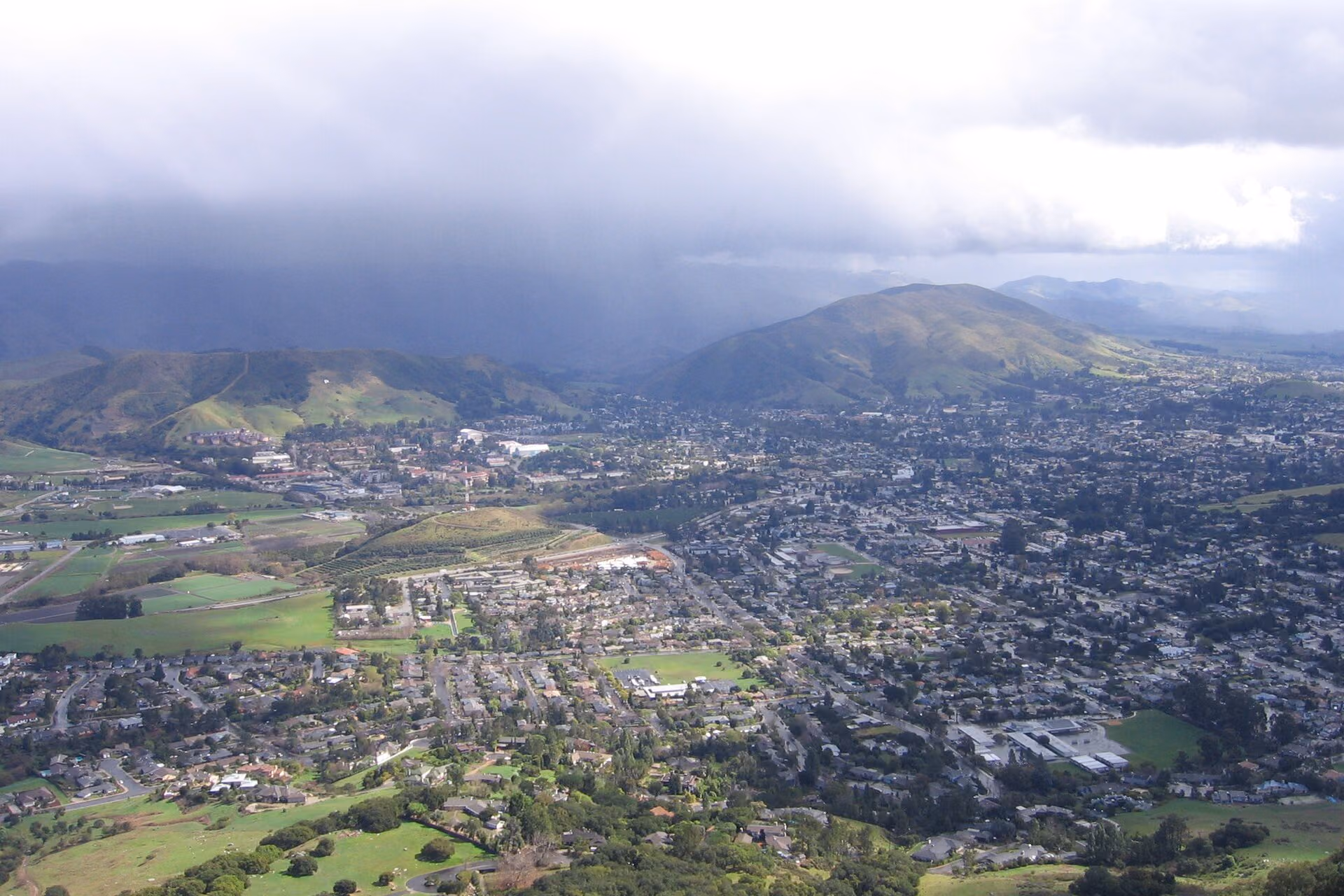 San Luis Obispo skyline