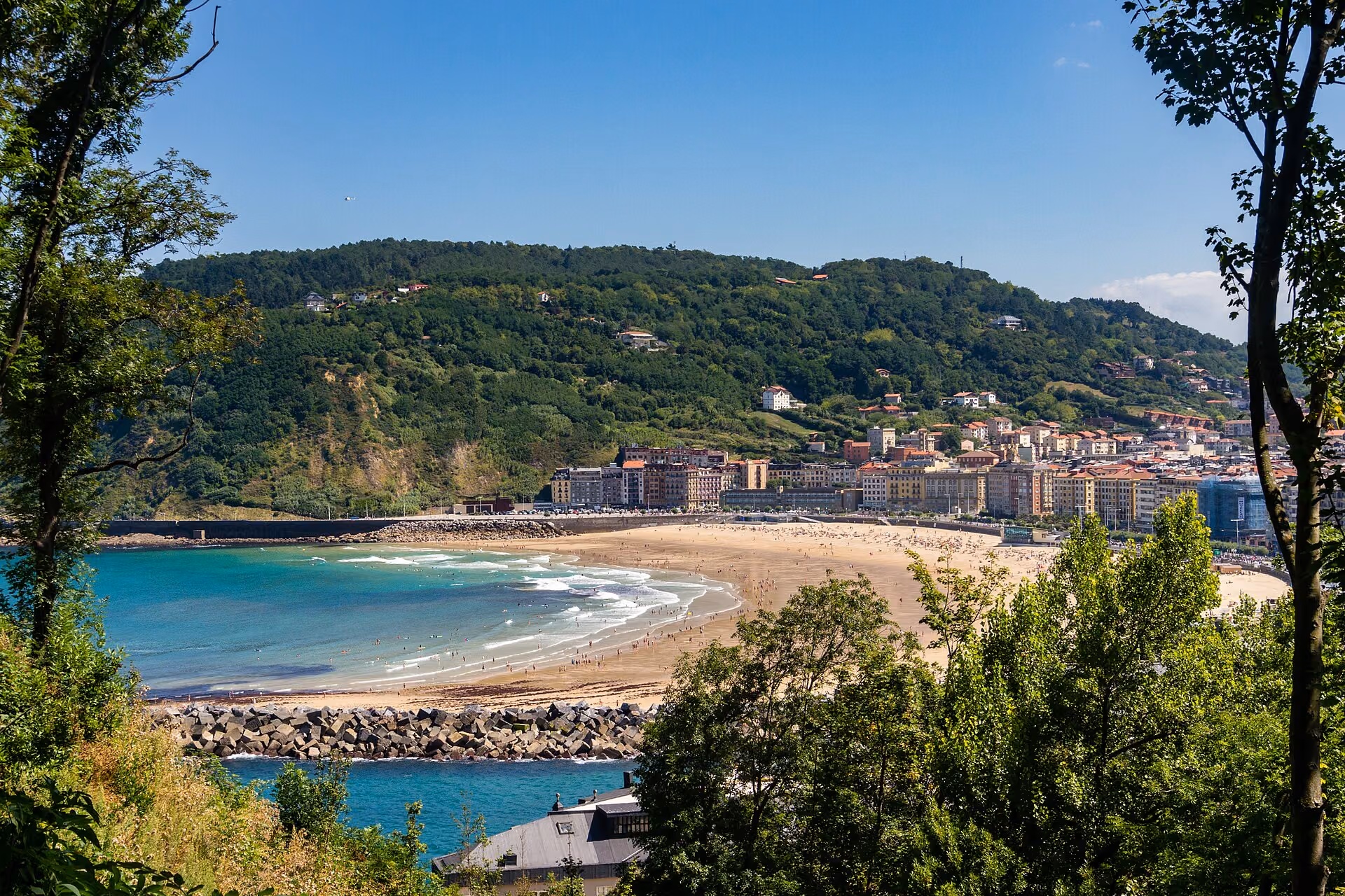 San Sebastian skyline