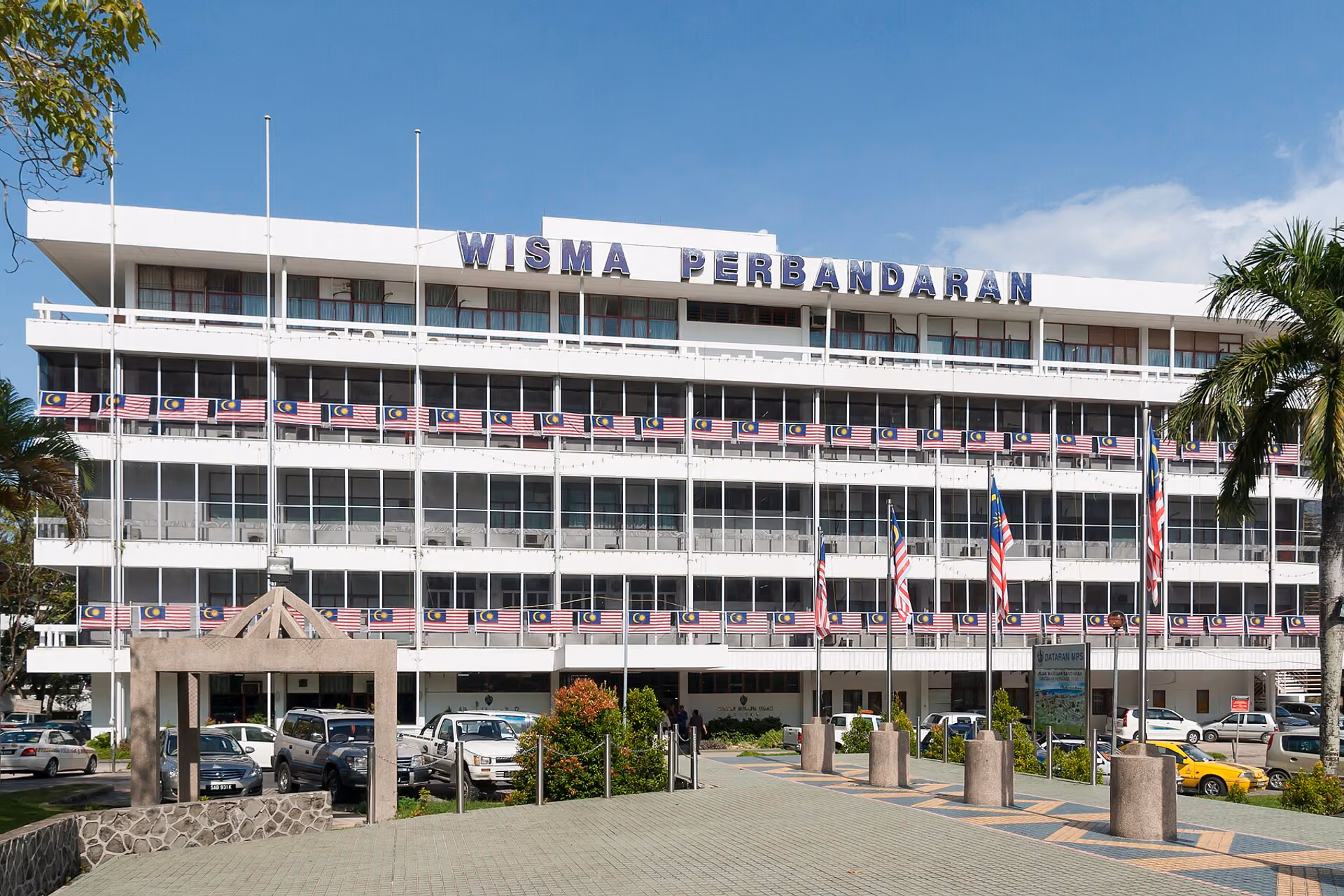 Sandakan skyline