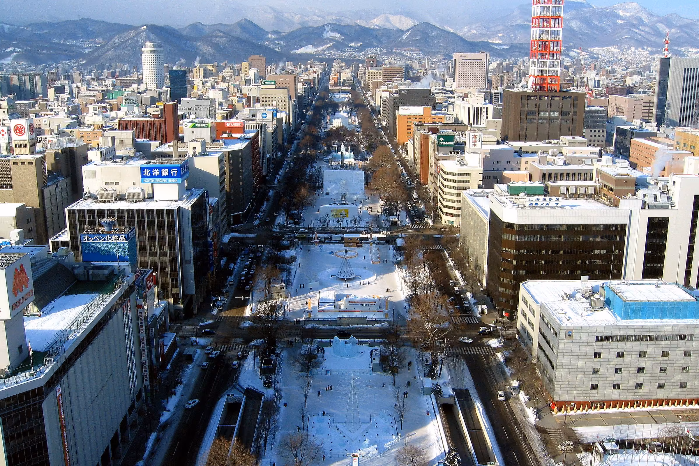Sapporo skyline