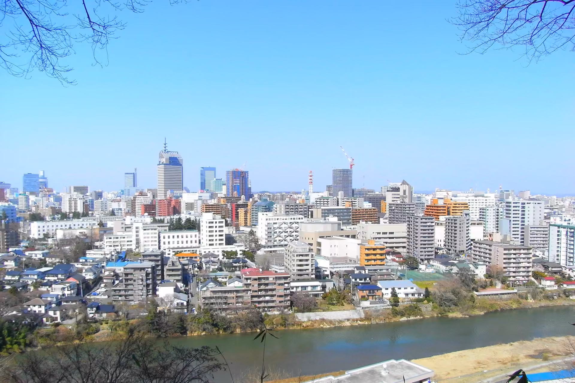 Sendai skyline