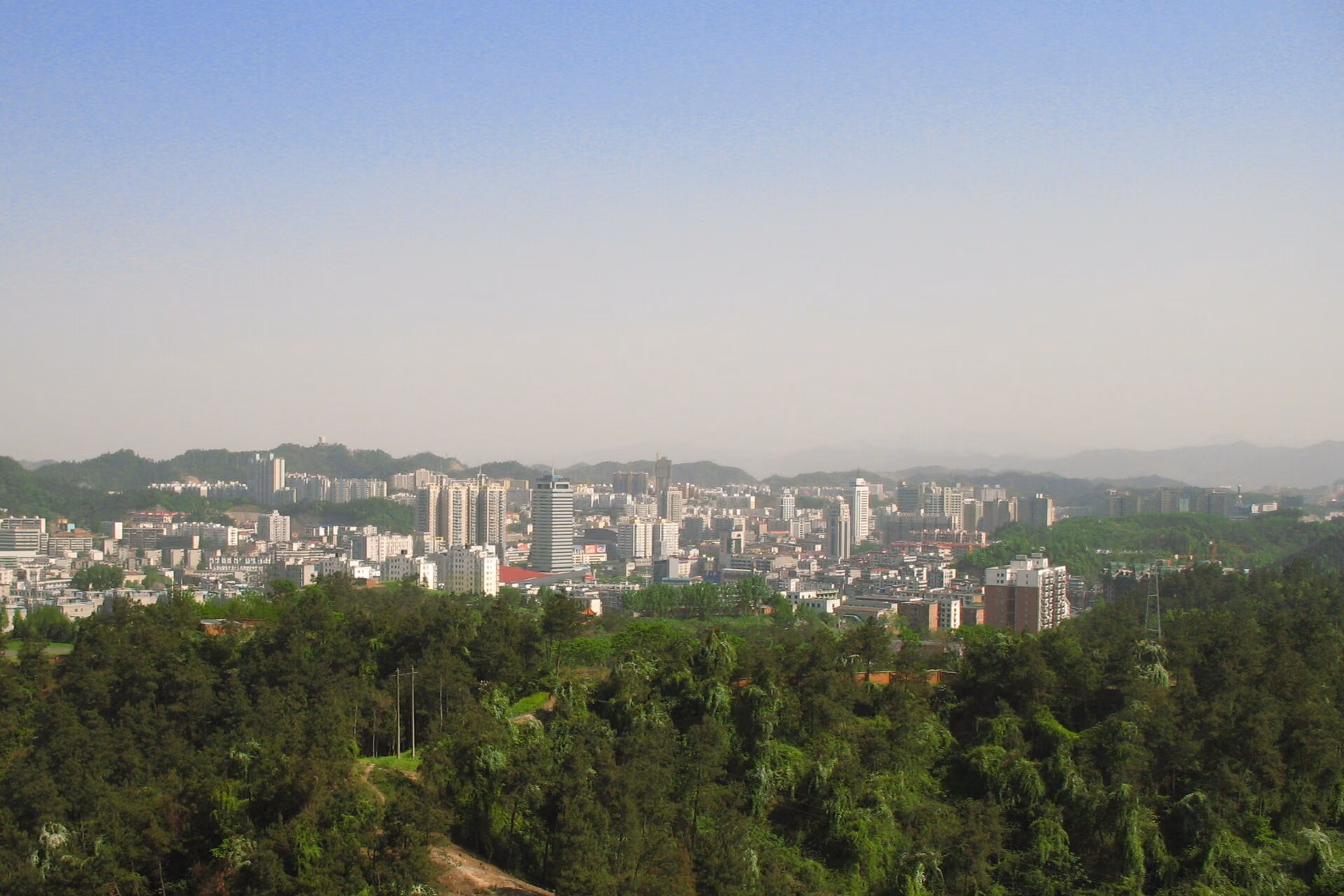Shiyan skyline