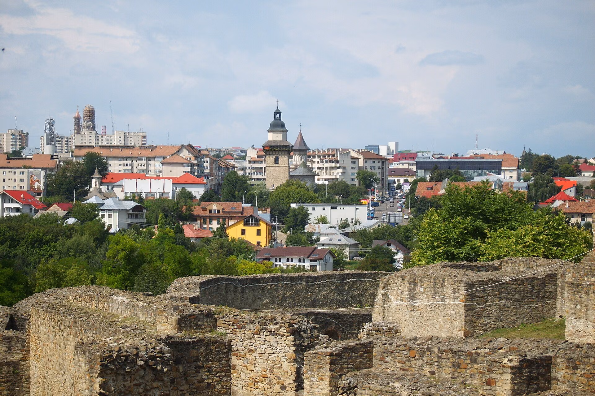 Suceava skyline