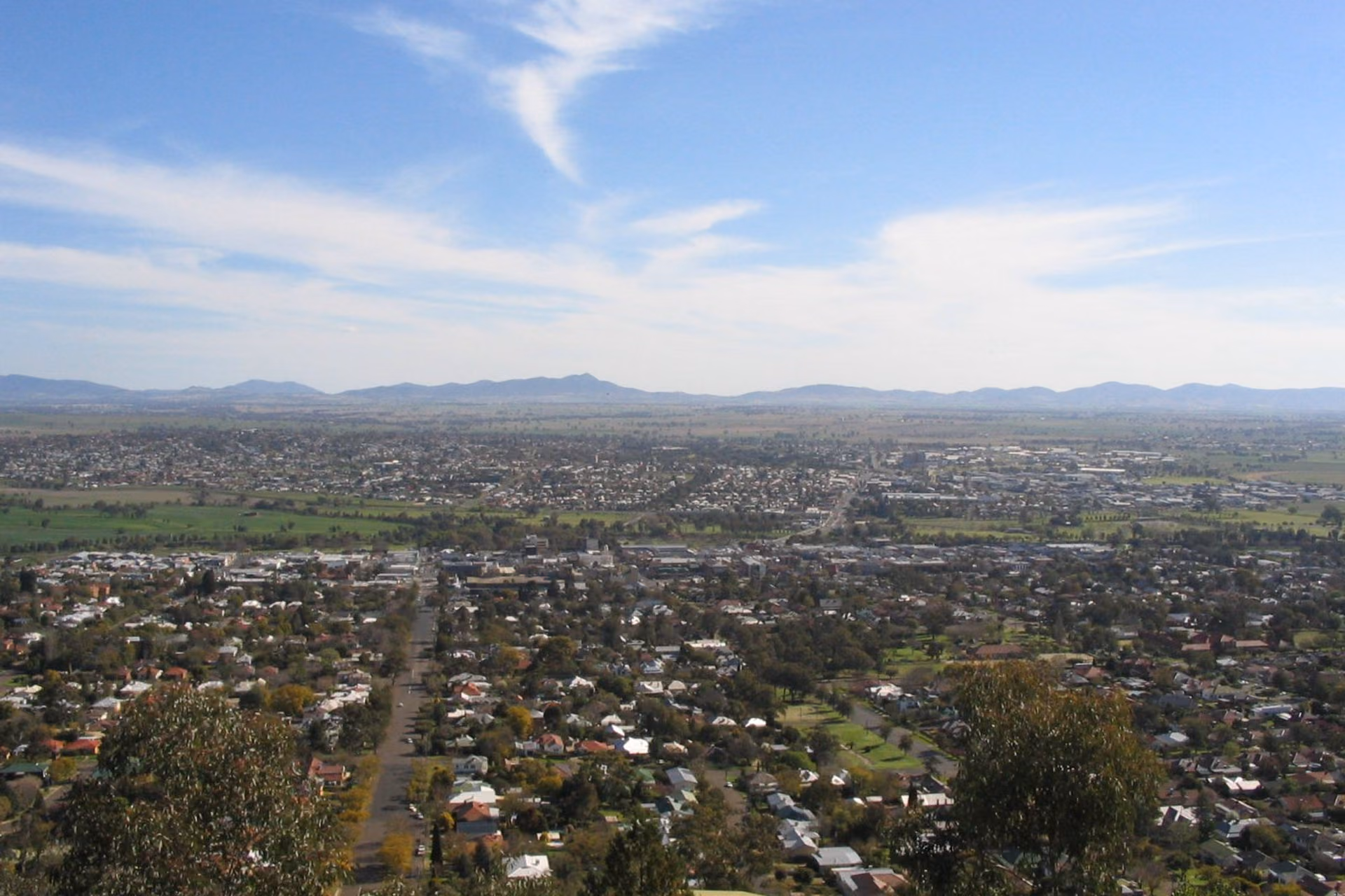 Tamworth skyline