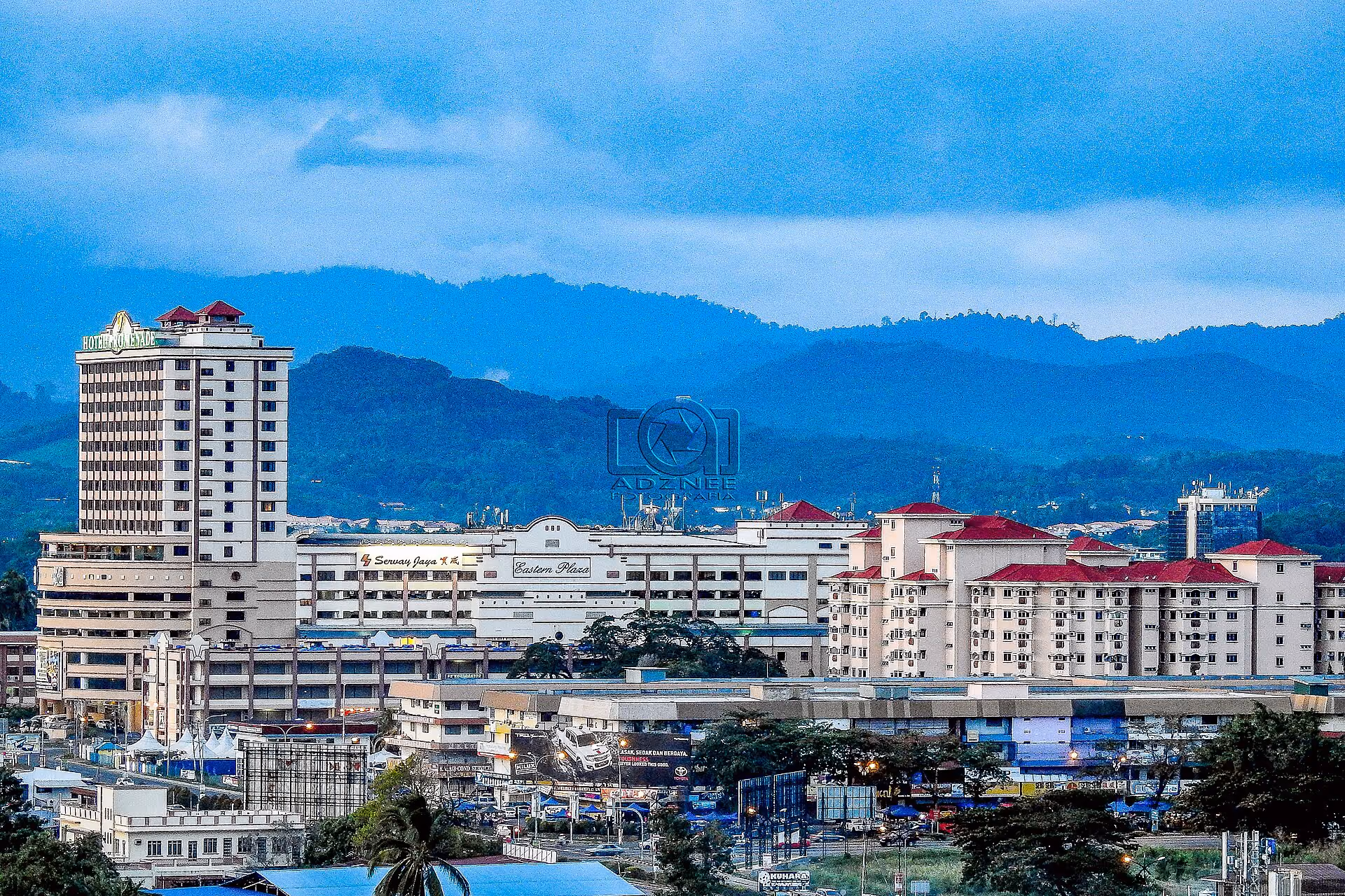 Tawau skyline