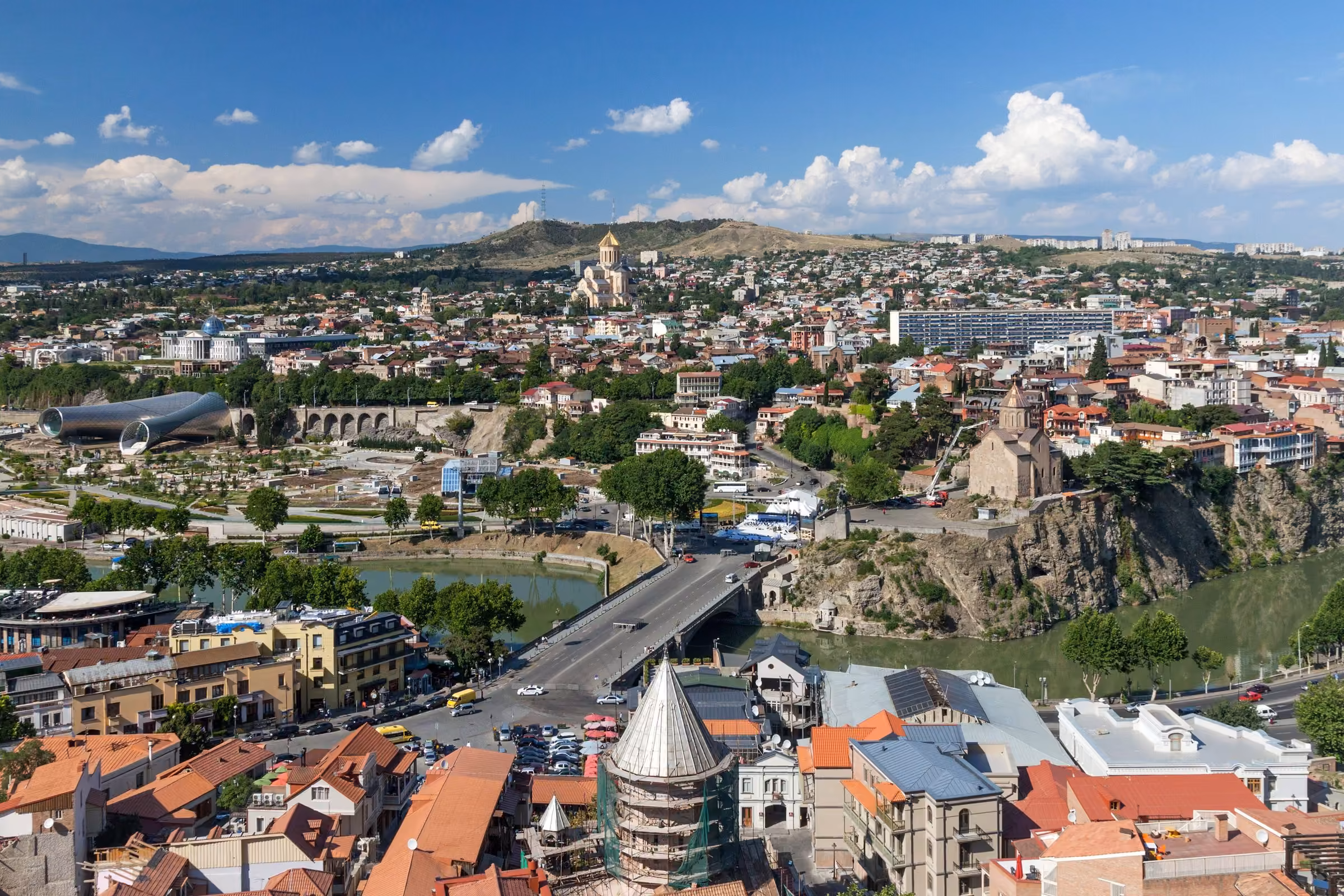 Tbilisi skyline