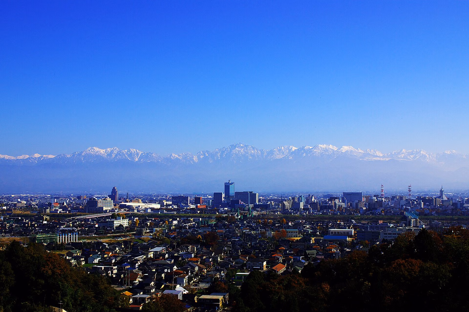 Toyama skyline