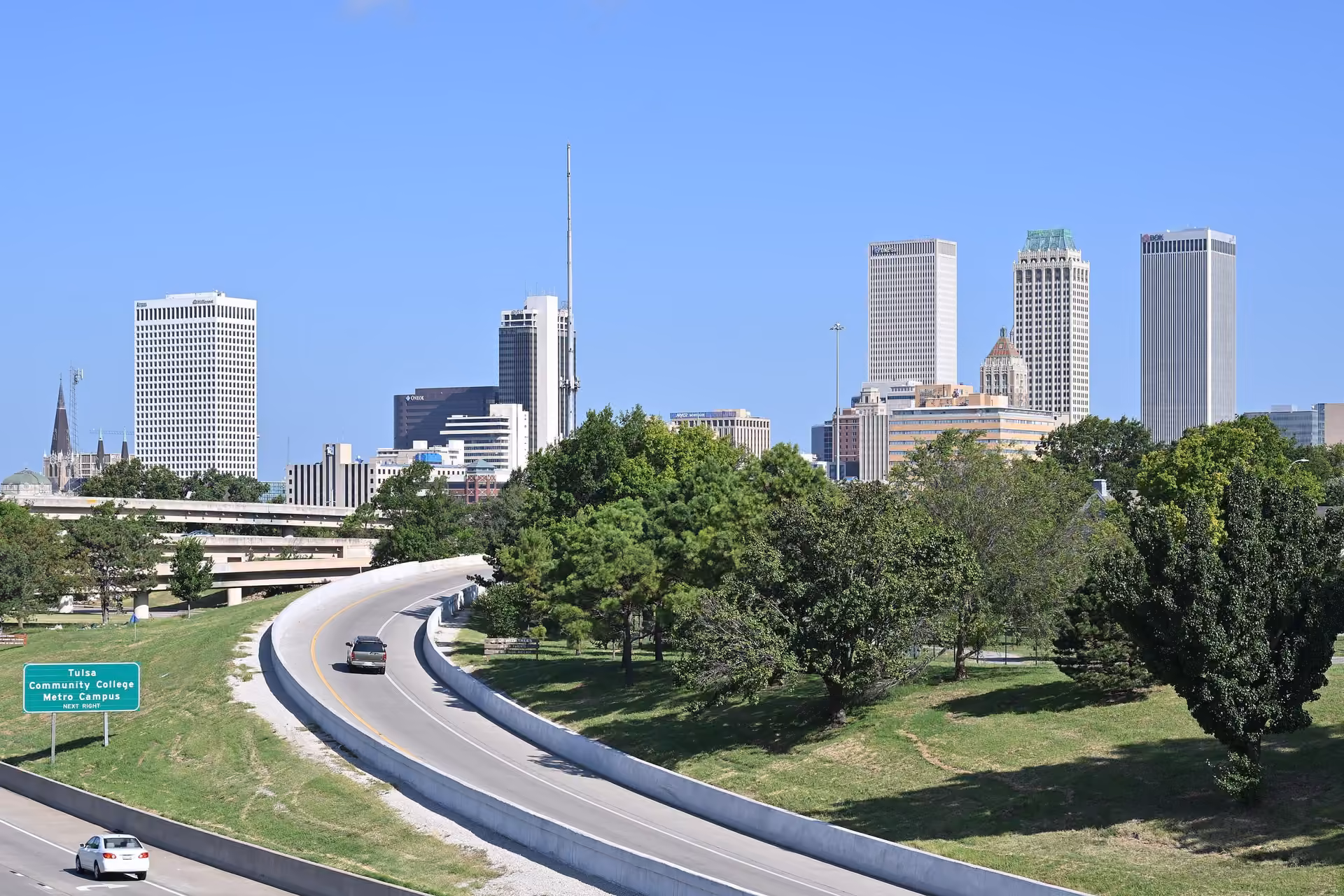 Tulsa skyline