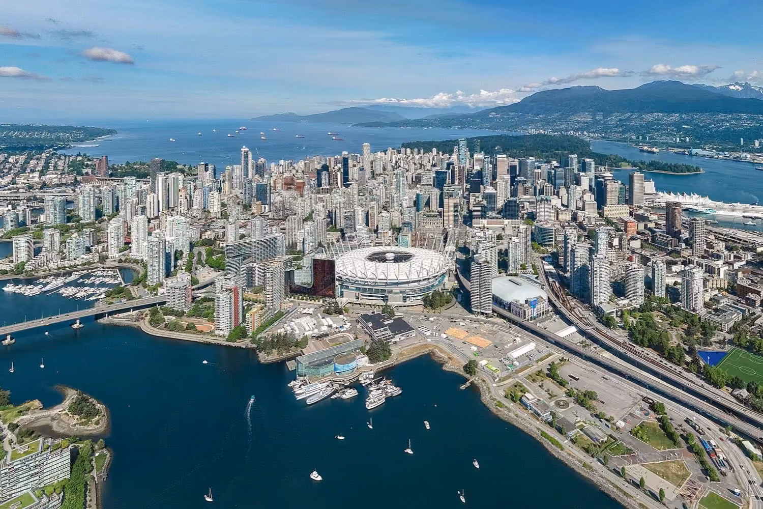Vancouver skyline