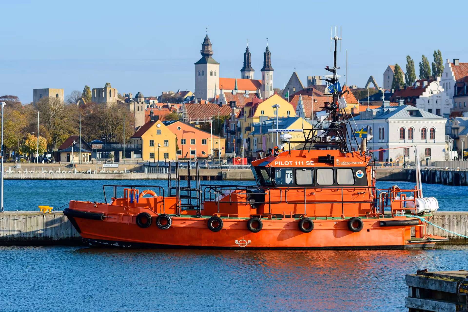 Visby skyline