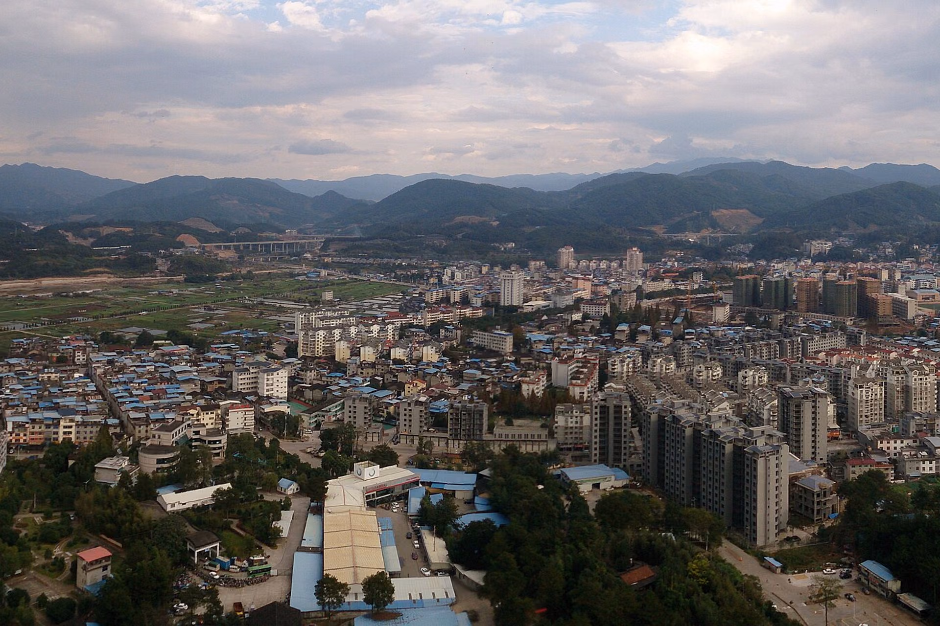 Wuyishan skyline
