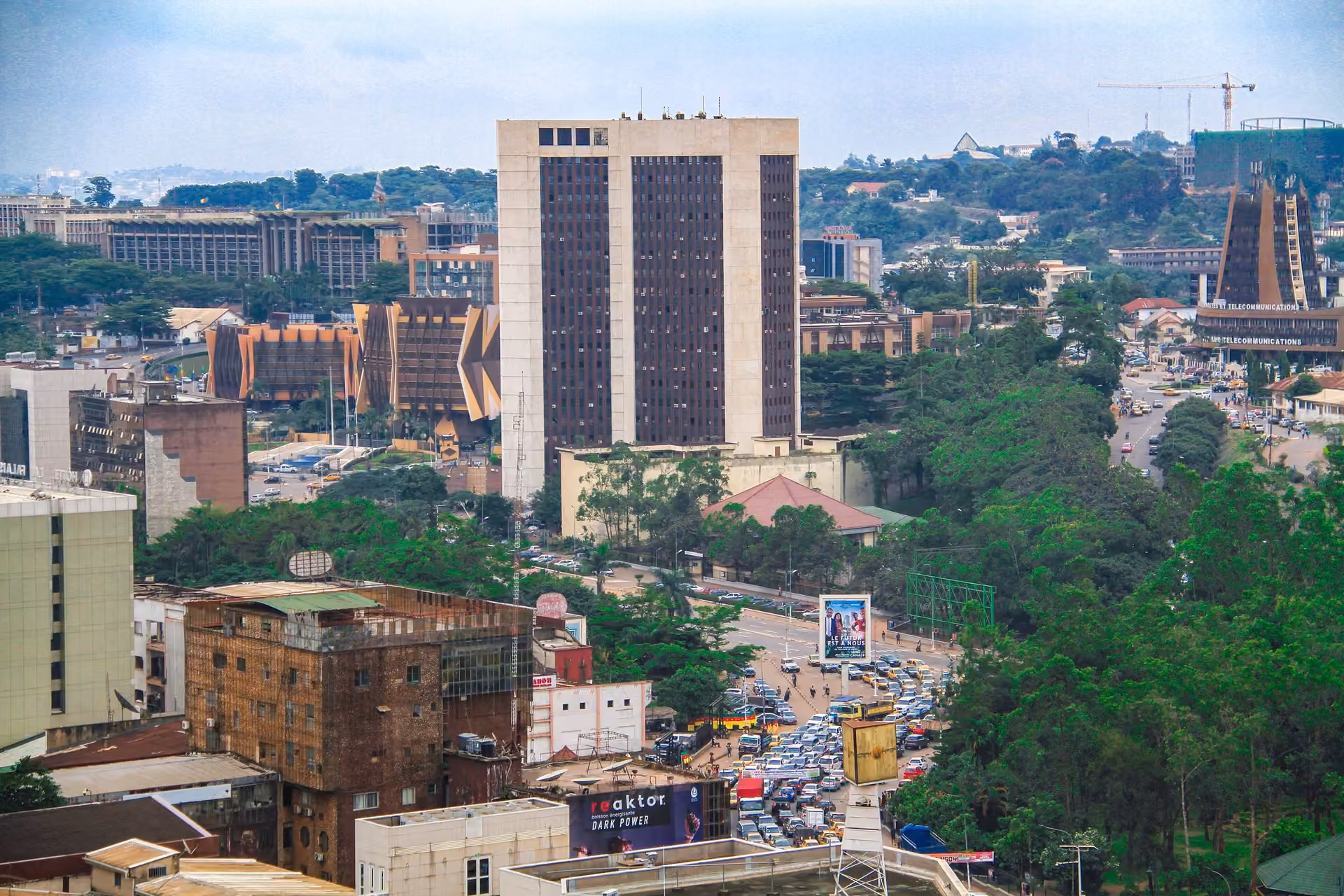 Douala skyline