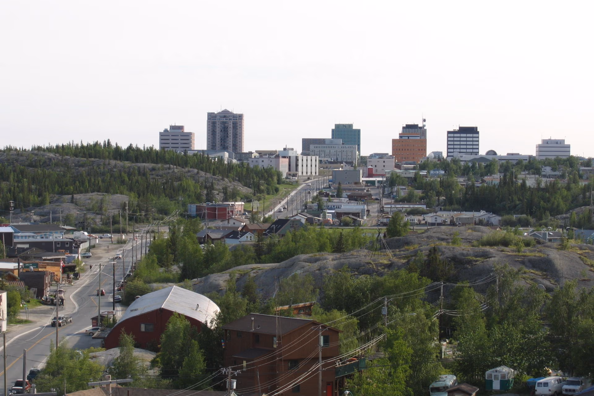 Yellowknife skyline