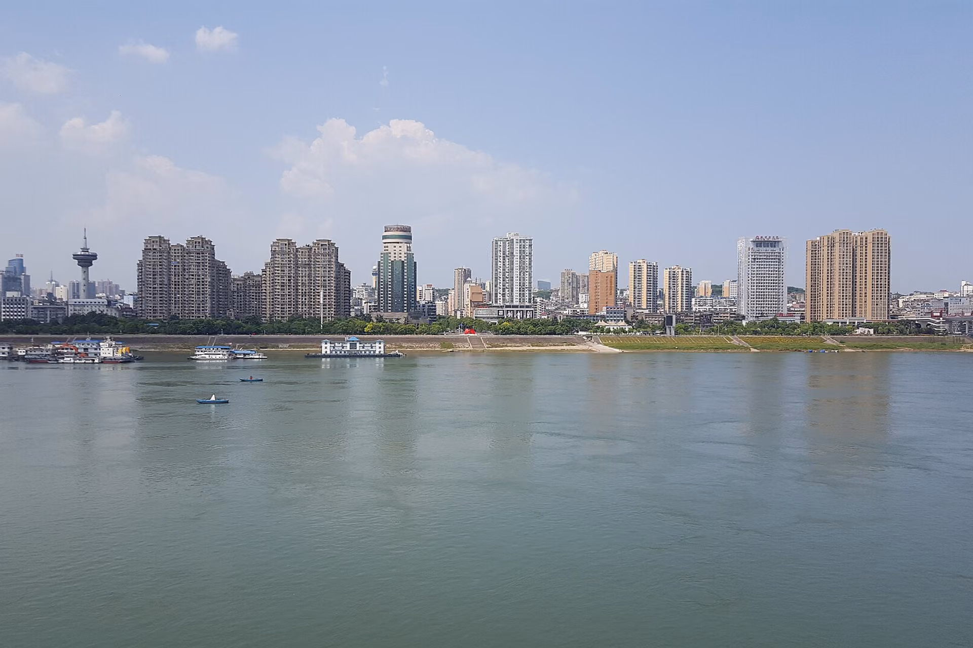 Yichang skyline