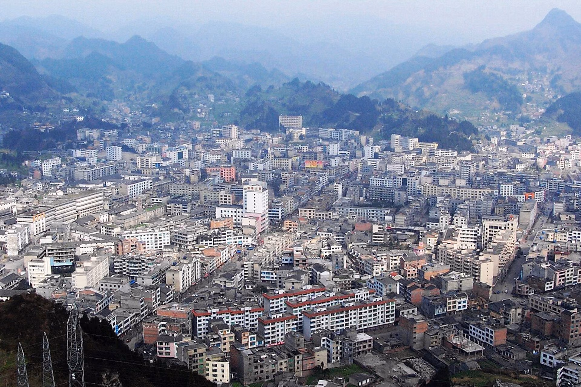 Zhaotong skyline