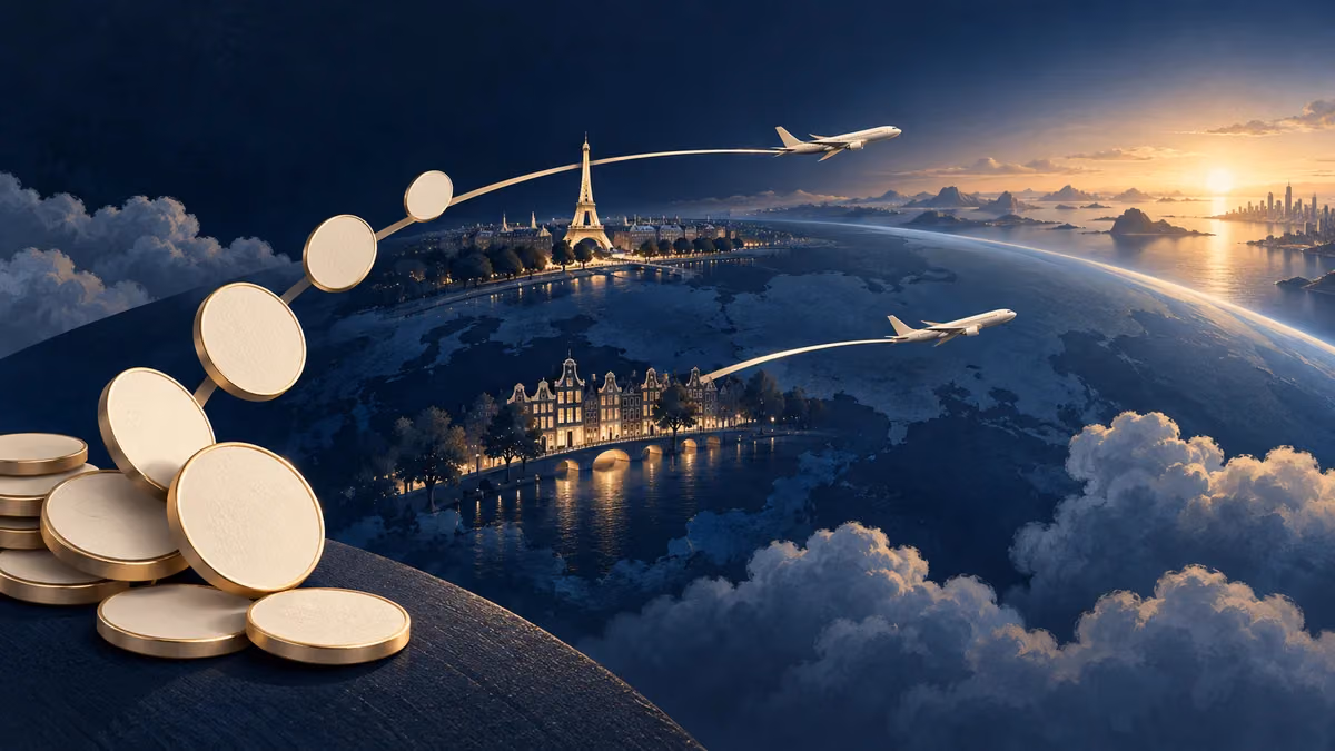Points opening up flight routes